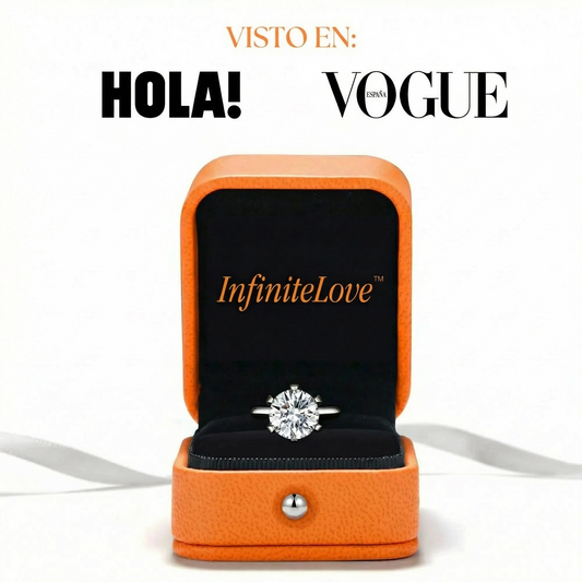 Anillo Solitario de Moissanita – Brillo Eterno