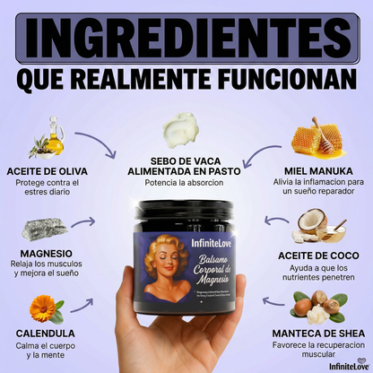 Bálsamo de Magnesio y Sebo Natural – Alivio Muscular y Relajación Profunda