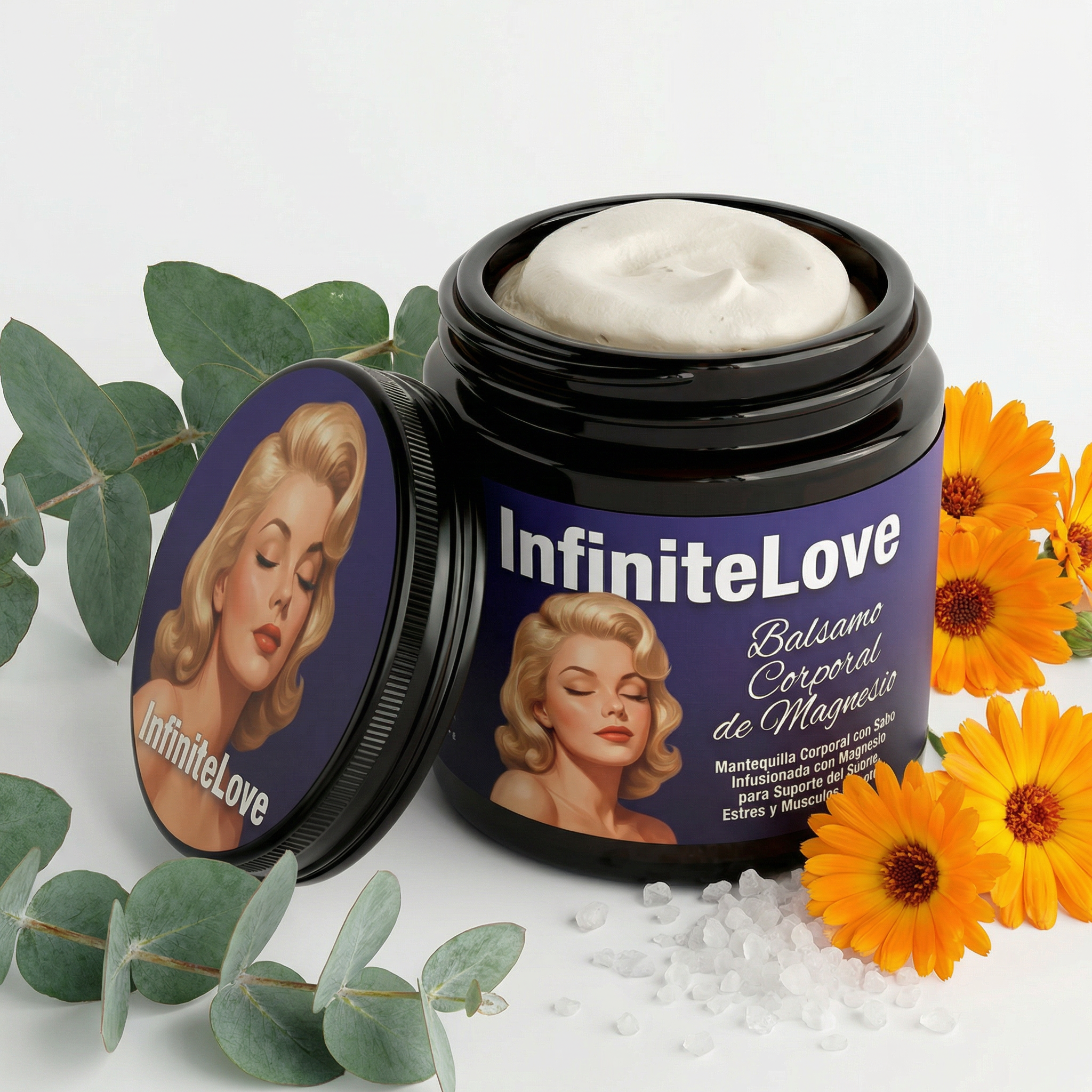 Bálsamo de Magnesio y Sebo Natural InfiniteLove