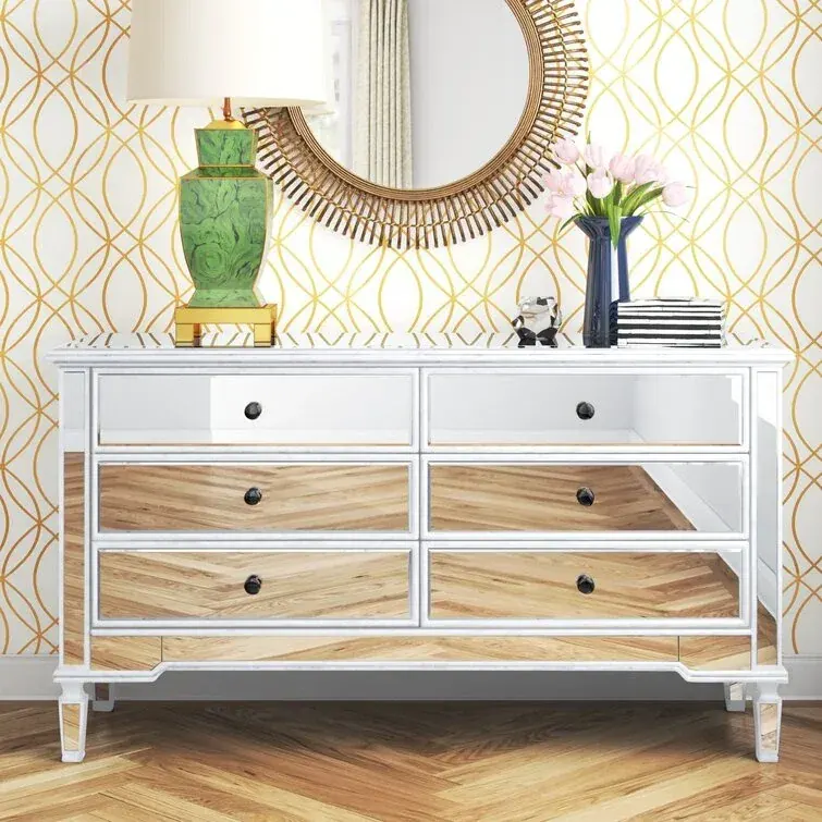6 Drawer 60'' W Dresser