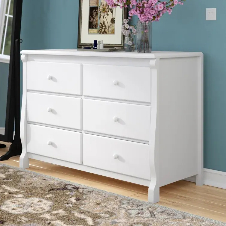 Universal Double Dresser -Made of Solid Woods