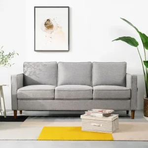 Hana 73” Square Arm Sofa